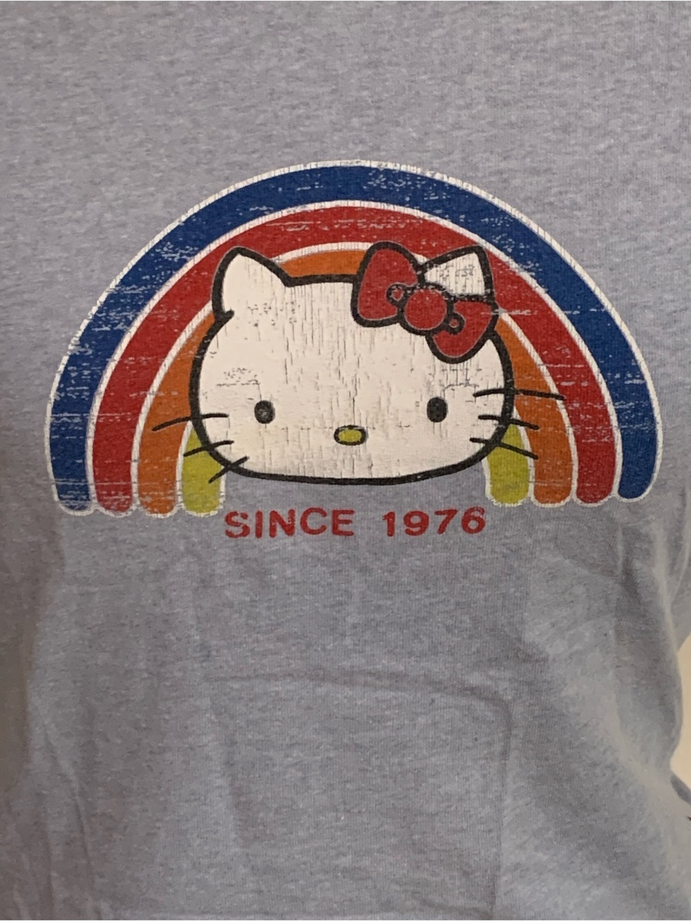 Hello Kitty Rainbow Ringer Tee - Picture 2 of 8